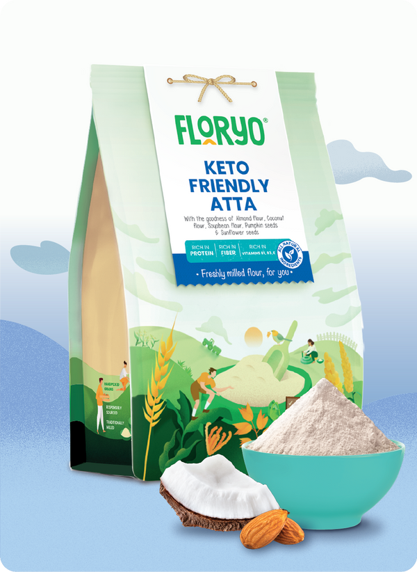Floryo Keto Friendly Atta (Ultra Low Carb)