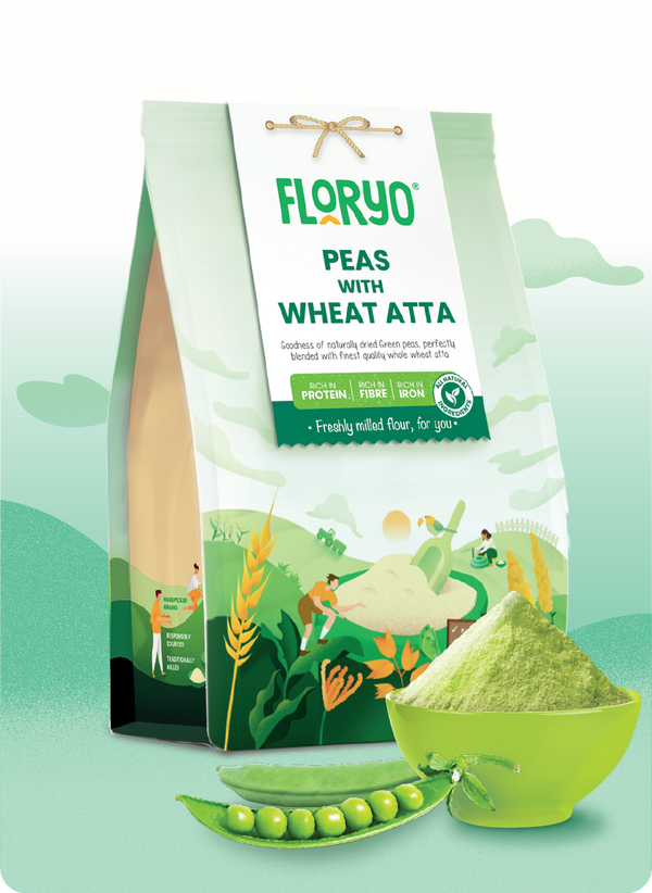 Floryo Peas with Wheat Atta