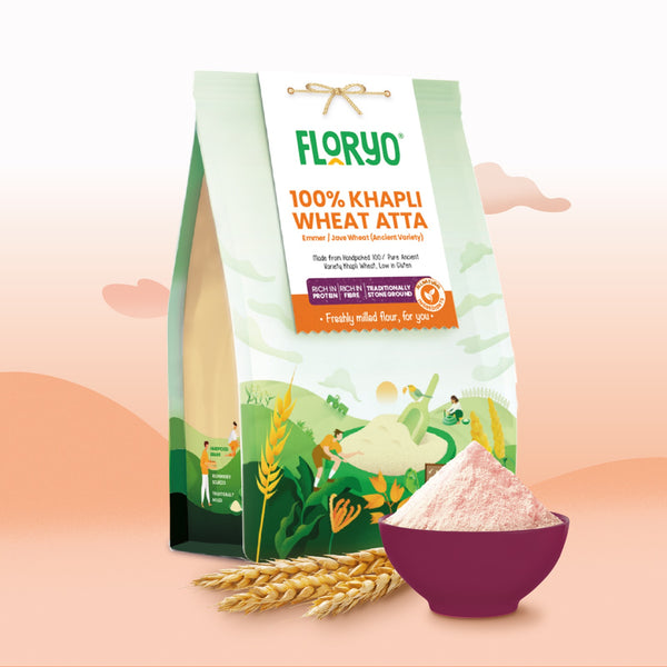 Floryo 100% Khapli Wheat Atta