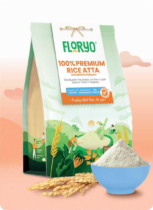 Floryo 100% Premium Rice Atta